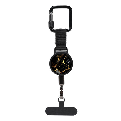 Retractable Anti-Lost Phone Tether with Locking Carabiner