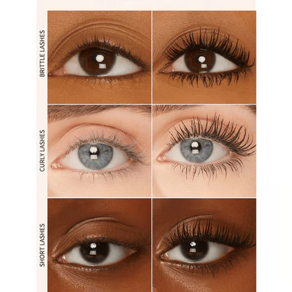 💜LAST DAY - BUY 1 GET 1 FREE💜All-Day Beautiful Lashes, Smudge-Proof! Waterproof Fiber Mascara for Natural Volume.