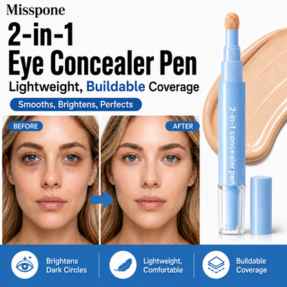Misspone 2-in-1 Eye Concealer Pen