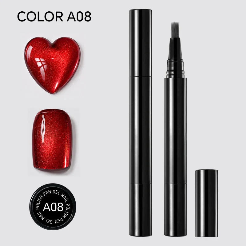 ✨ 3-in-1 One-Step Gel Nail Pen