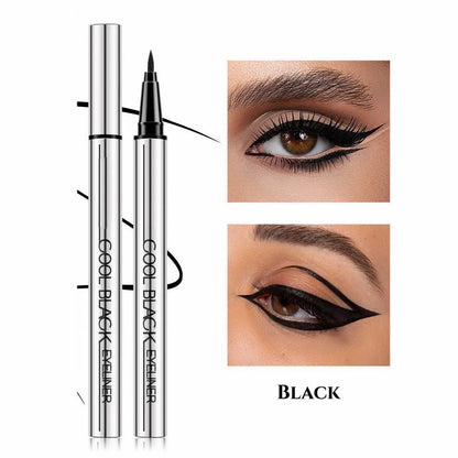 🔥 24-Hour Waterproof & Smudge-Proof Precision Liquid Eyeliner Pen